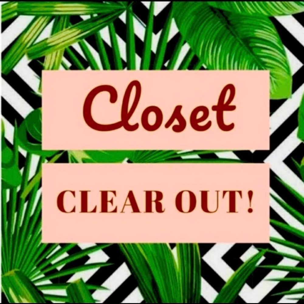 HUGE CLOSET PURGE